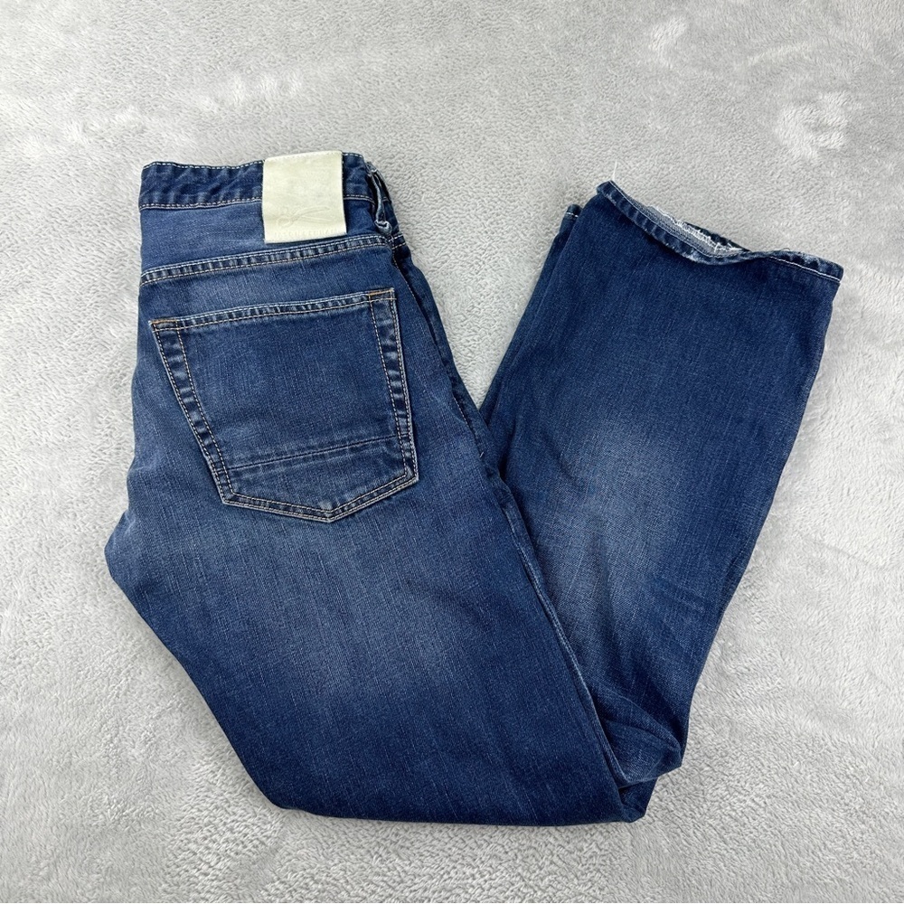 Denham Men's Size 30x29 Low Crotch Fit Selvedge Japanese Denim Jeans